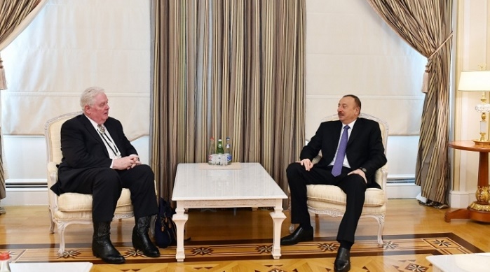 President Ilham Aliyev receives Speaker of Nevada State Assembly